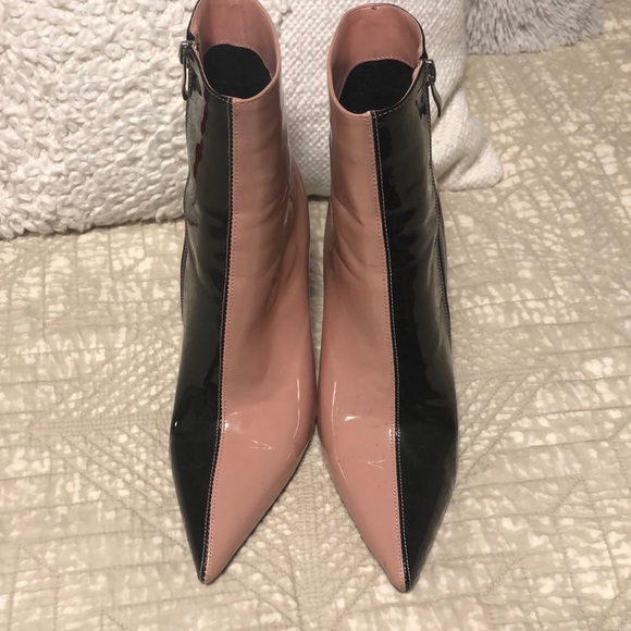Public Desire Shoes - Public Desire 2 tone heeled booties- Size 10
